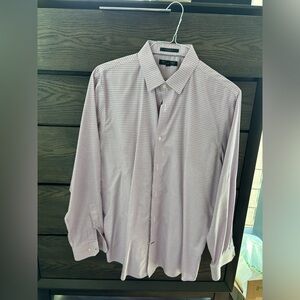 Banana Republic Work Shirt! great red white and blue colors